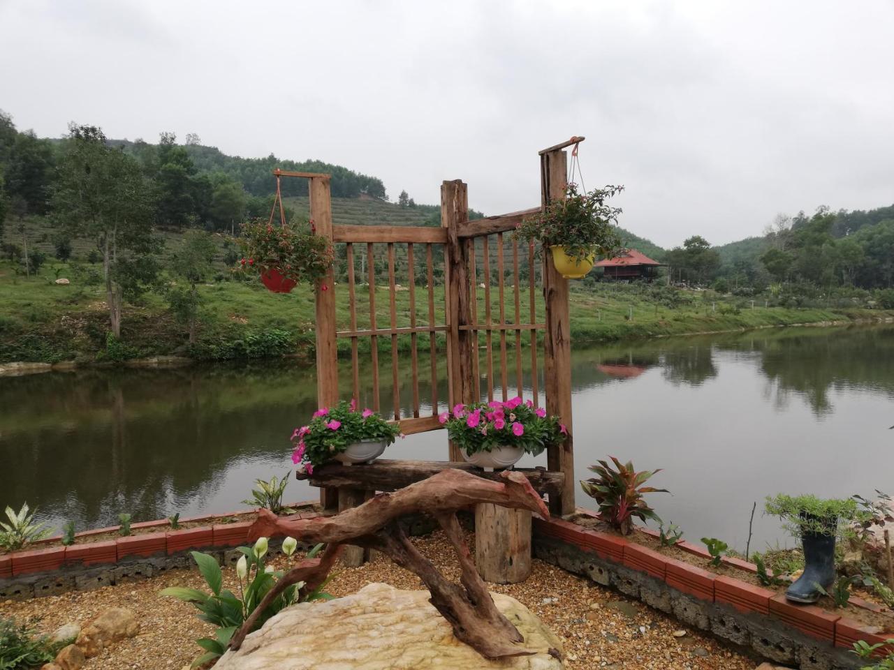 Gió Lào Eco Lodge - Đảo chè Thanh Chương Trai Do Extérieur photo