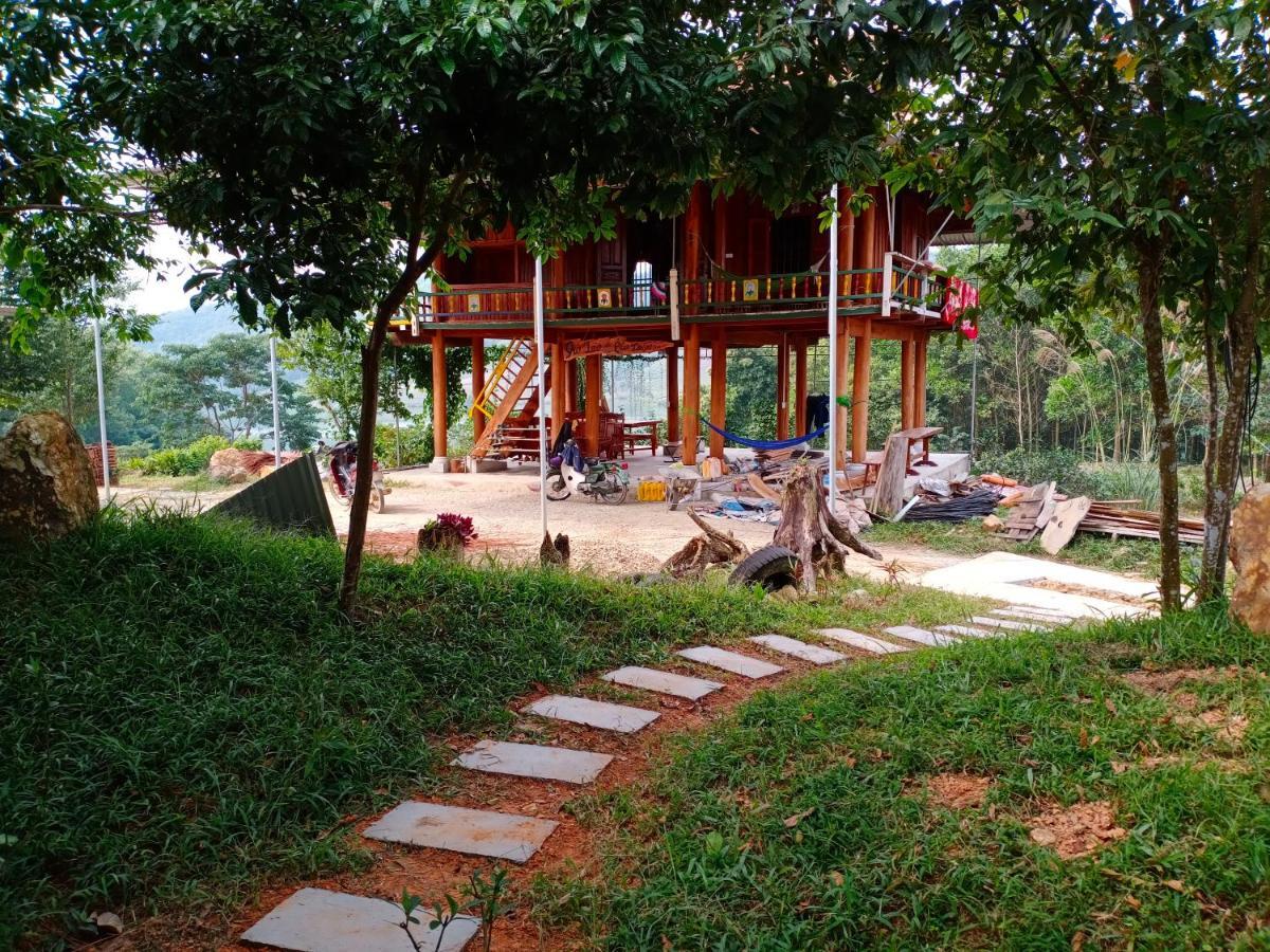 Gió Lào Eco Lodge - Đảo chè Thanh Chương Trai Do Extérieur photo